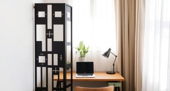 minimalist room divider solutions