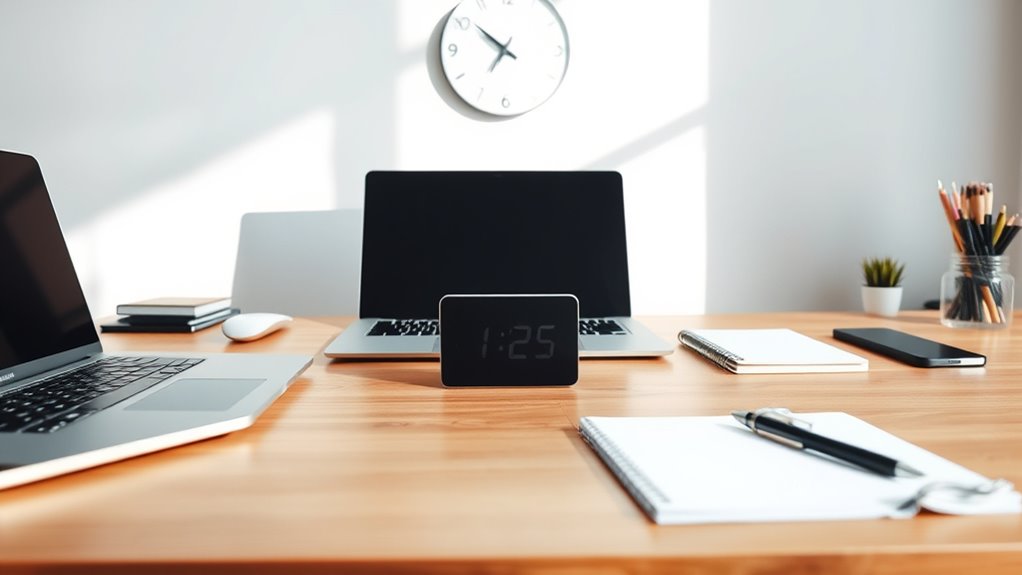 minimalist workspace boosts productivity