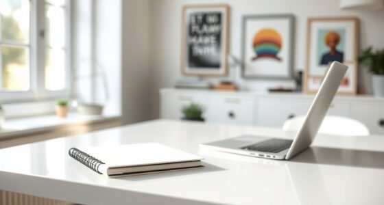 minimalist workspace reduces adhd clutter