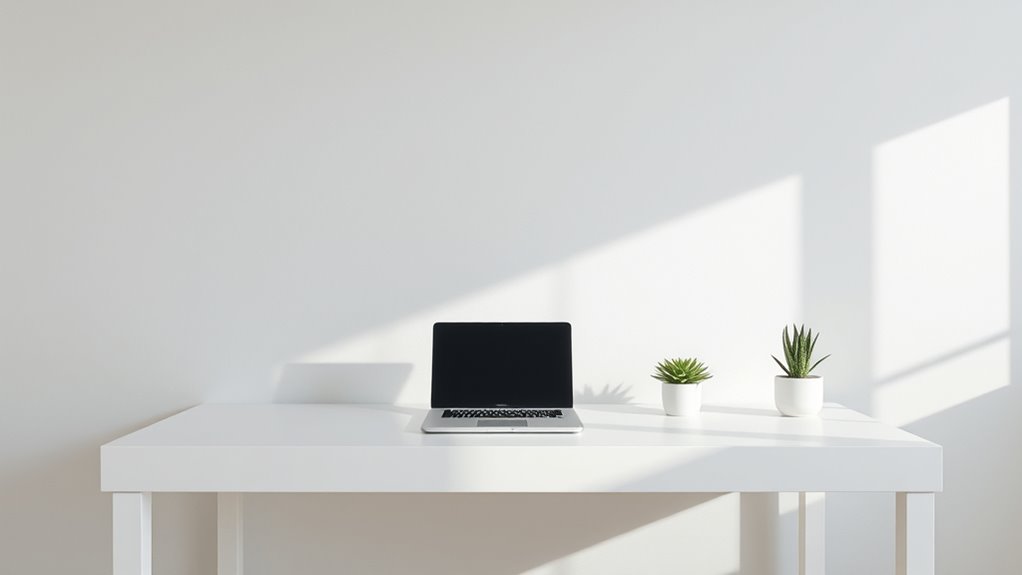 minimalist workspace sustainability debate