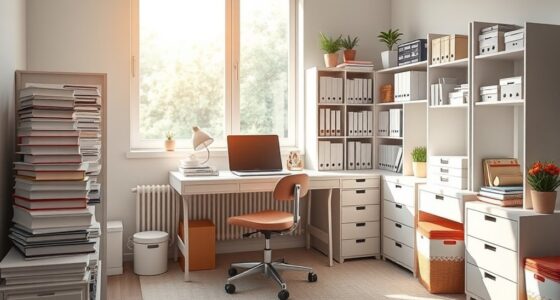 office decluttering with marie kondo