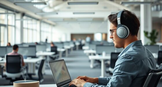 open plan office focus strategies