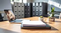 organized workspace boosts efficiency