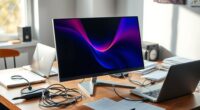 portable monitors efficiency or clutter