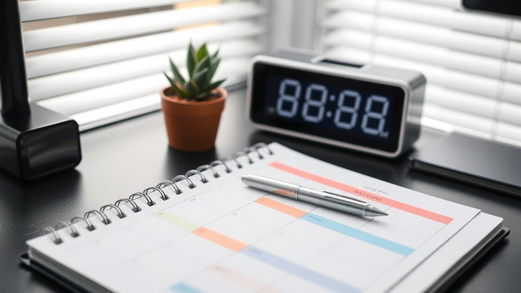 prioritize minimize distractions time block