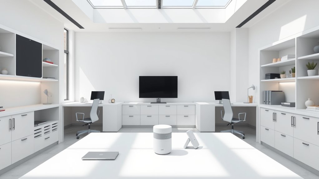 smart sleek energy efficient office