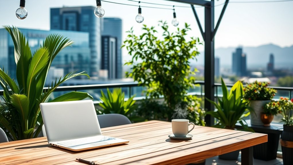 stylish portable organized workspace