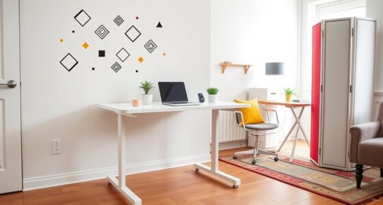 temporary office makeover tips