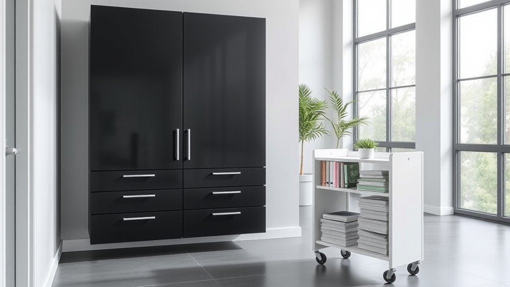 wall mounted storage solutions