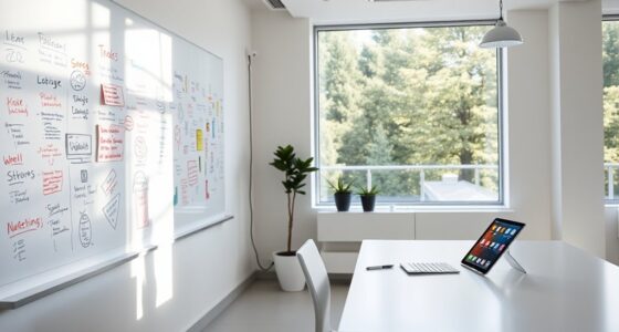 whiteboard versus digital notes