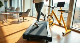 workstations with movement options