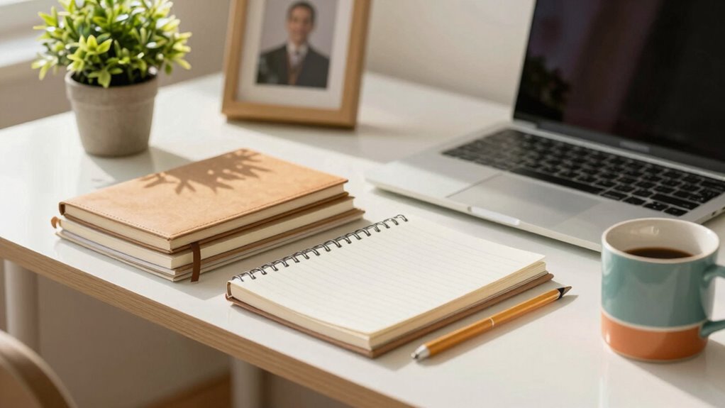 balance personal items thoughtfully