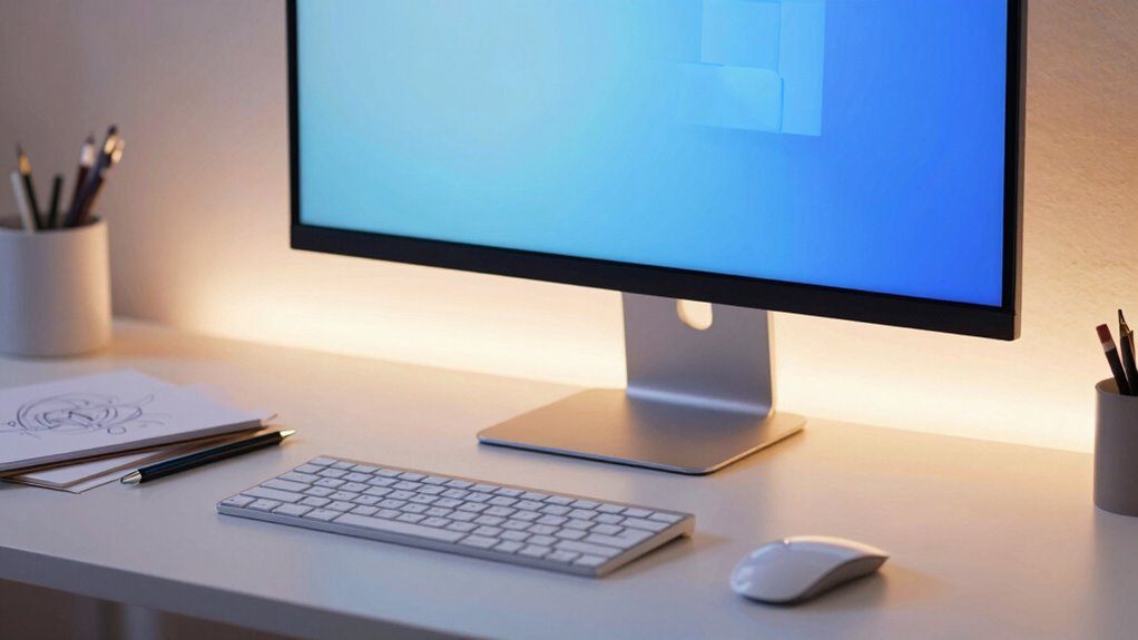 bias lighting enhances visual comfort