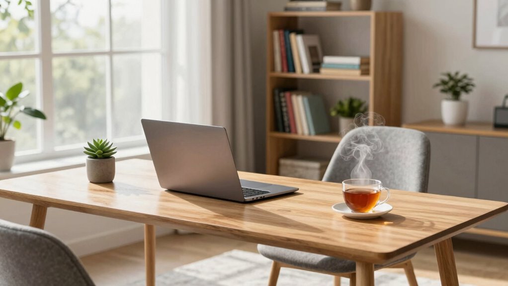 calm workspace mindful habits
