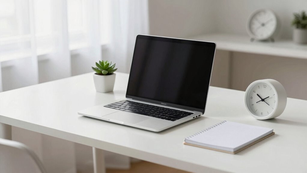 clear simple work environments