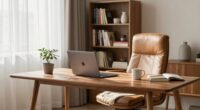 comfortable organized well lit environment
