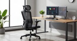 comfortable support for coding