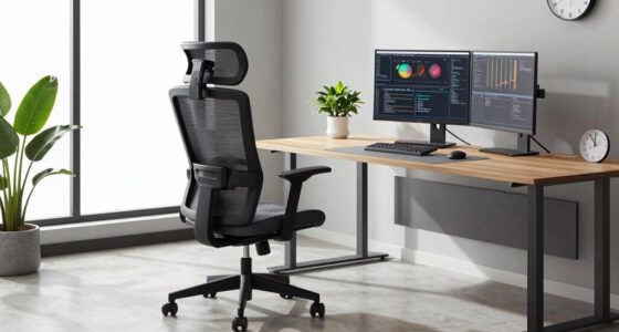 comfortable support for coding