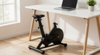 compact under desk bike