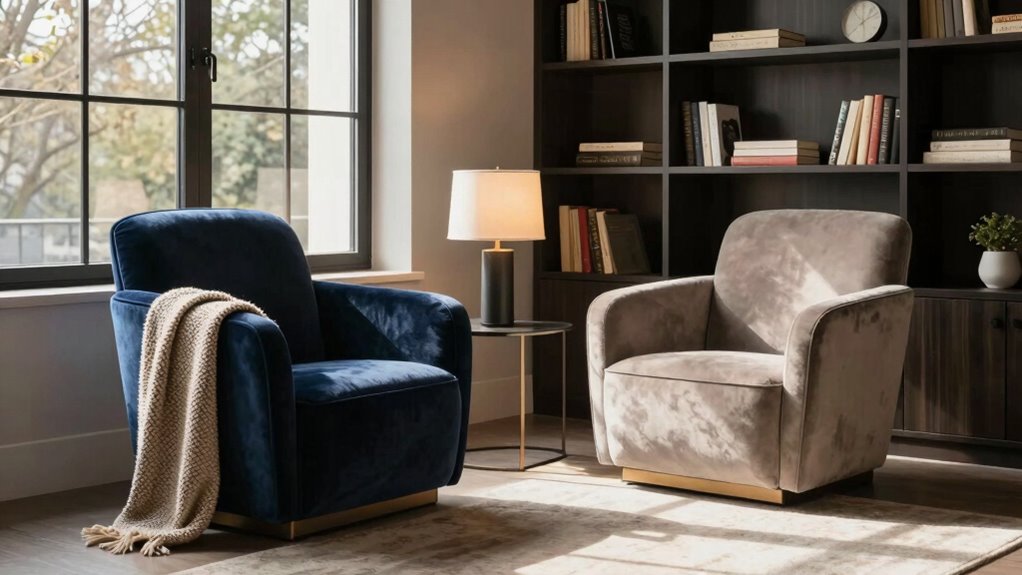 cozy ergonomic reading nook