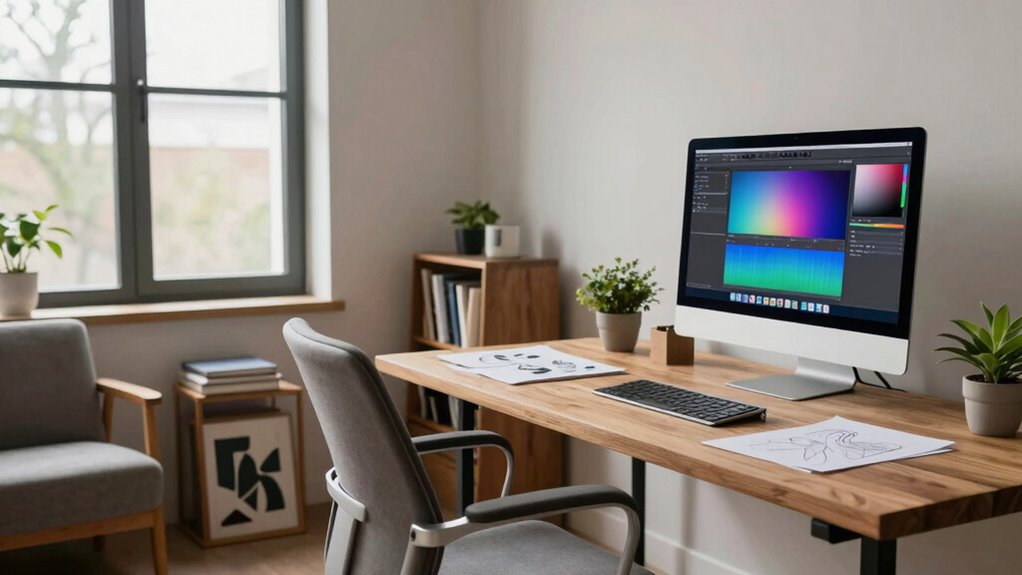 create an optimal workspace