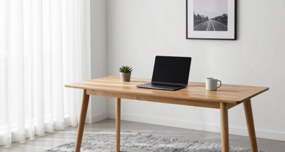 create personalized minimalist workspace