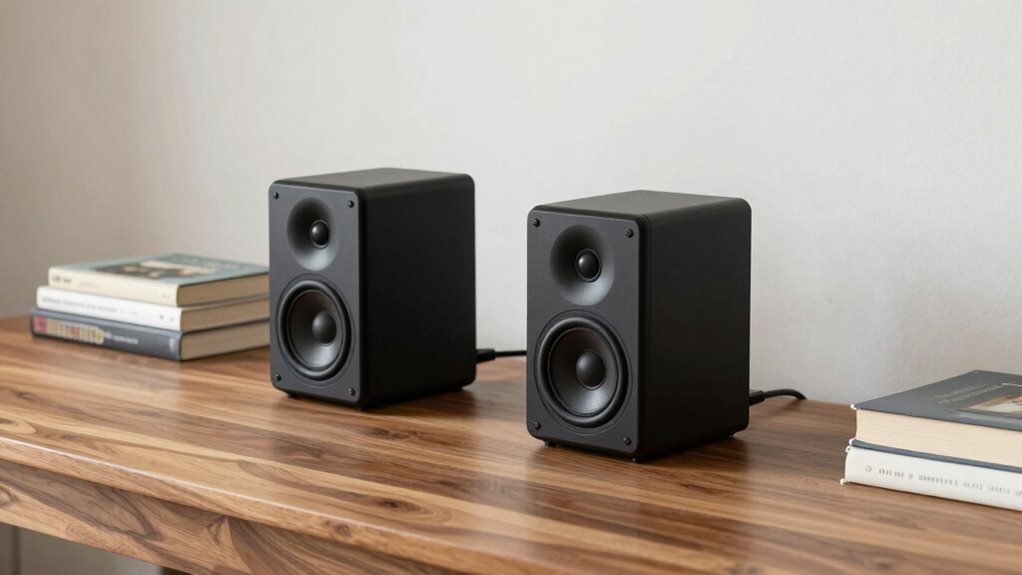 desk friendly bookshelf speakers