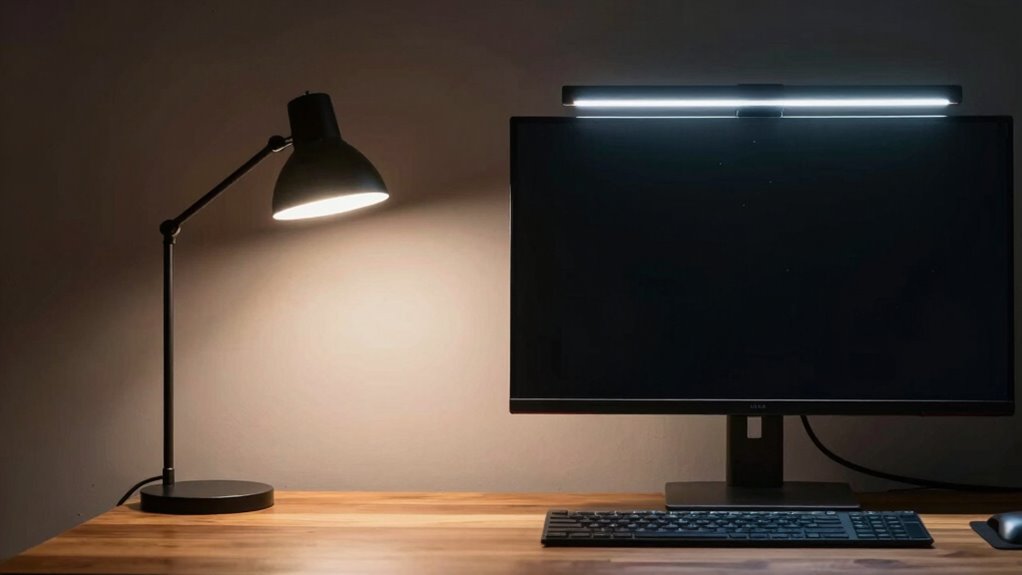 desk lighting comparison options
