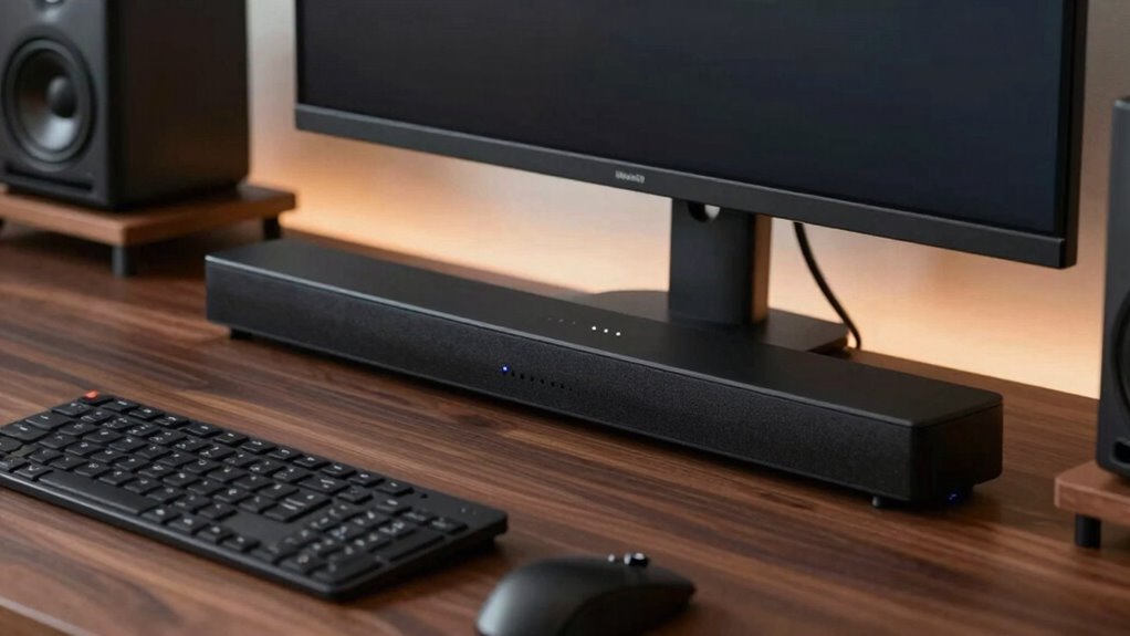 desk soundbar setup tips