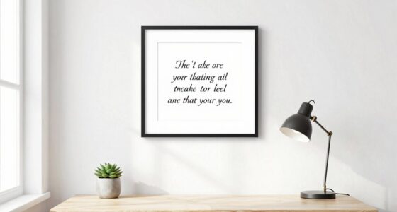 display ideas without clutter