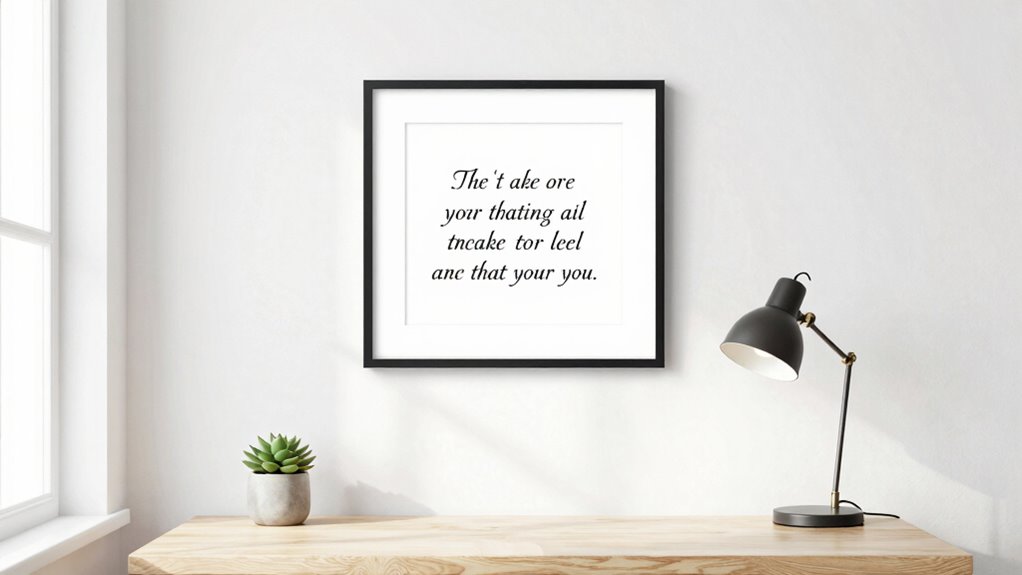 display ideas without clutter