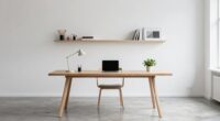elegant minimalist studio layouts