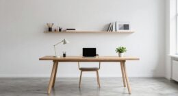 elegant minimalist studio layouts
