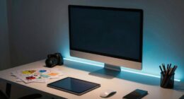 enhances visual workspace ambiance