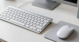 ergonomic compact keyboard setup