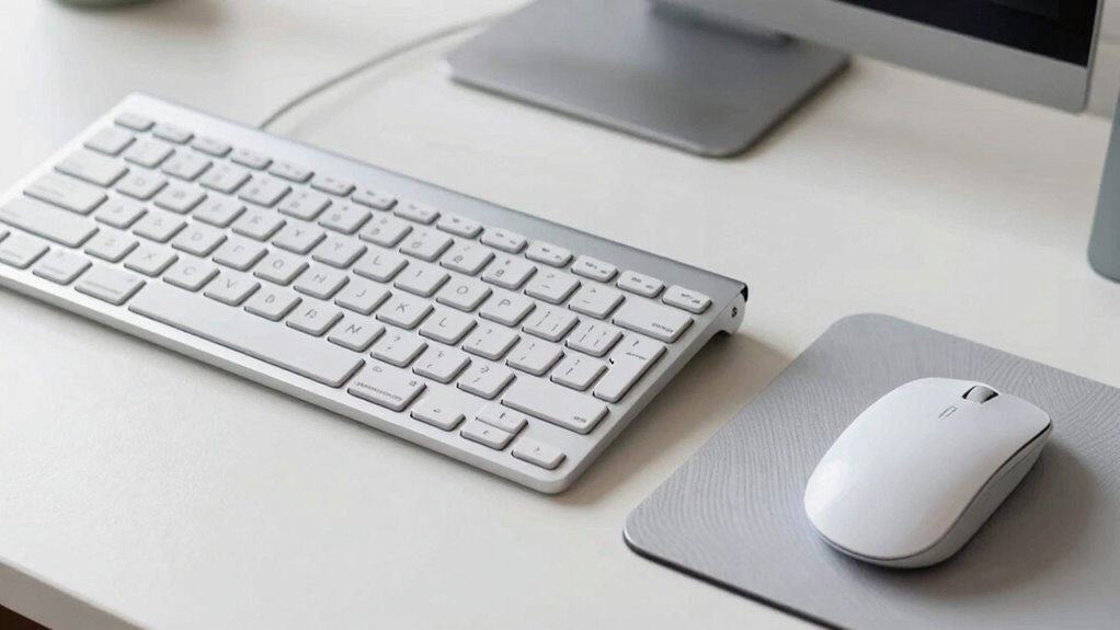 ergonomic compact keyboard setup