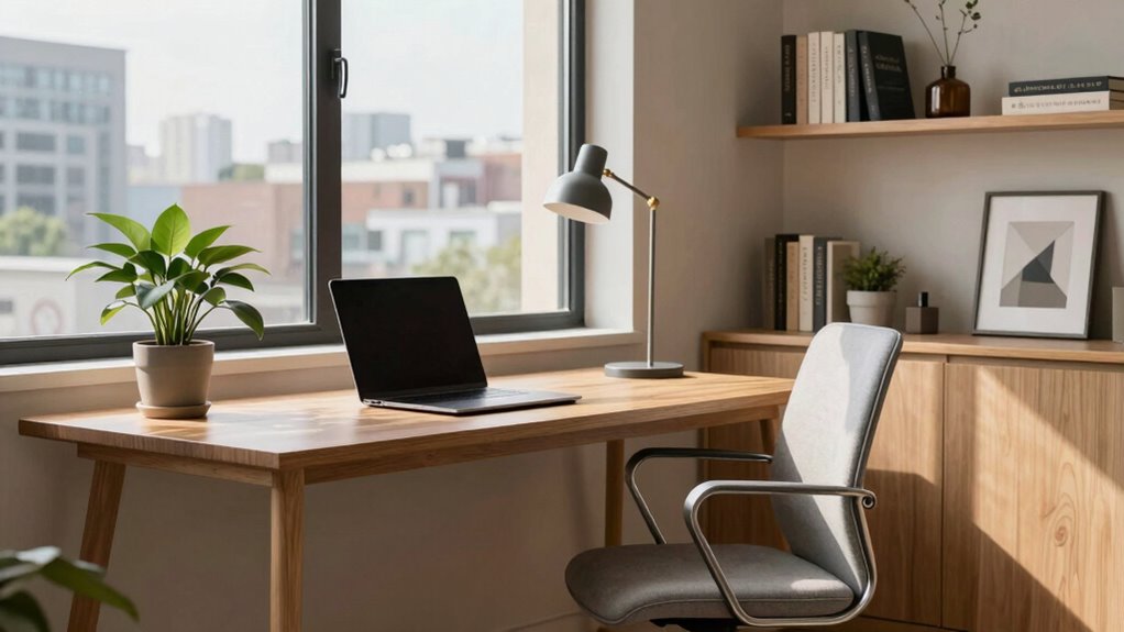 ergonomic organized inspiring workspace