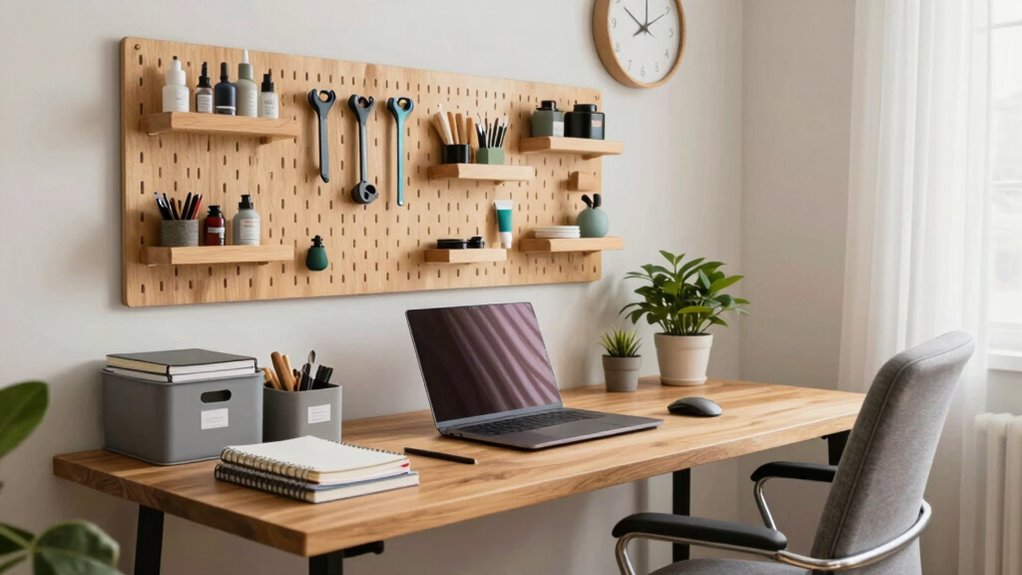 ergonomic organized workspace design