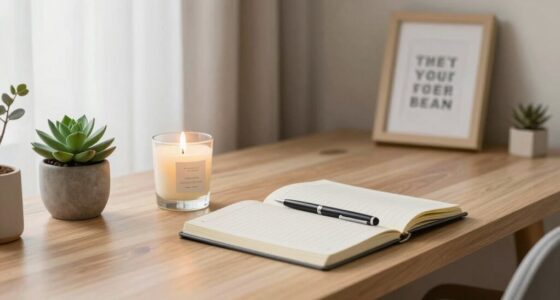 establish focus rituals desk