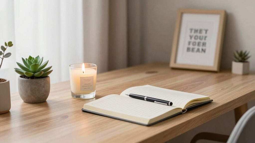 establish focus rituals desk