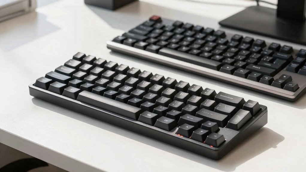 keyboard height comparison