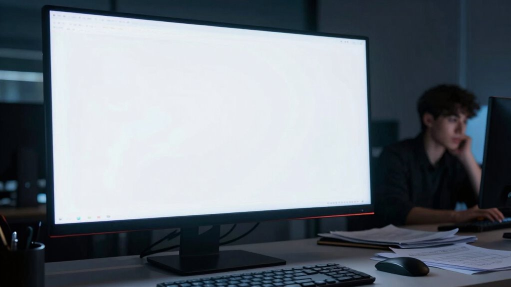 large screens impair concentration