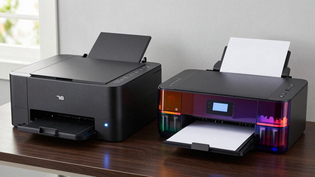 laser vs inkjet printer comparison
