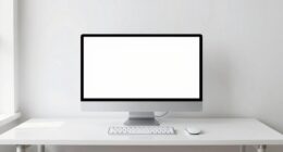 minimalist and organized display