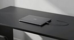 minimalist cable management design