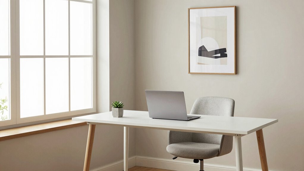minimalist ergonomic workspace essentials