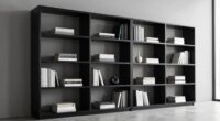 minimalist office bookshelf designs