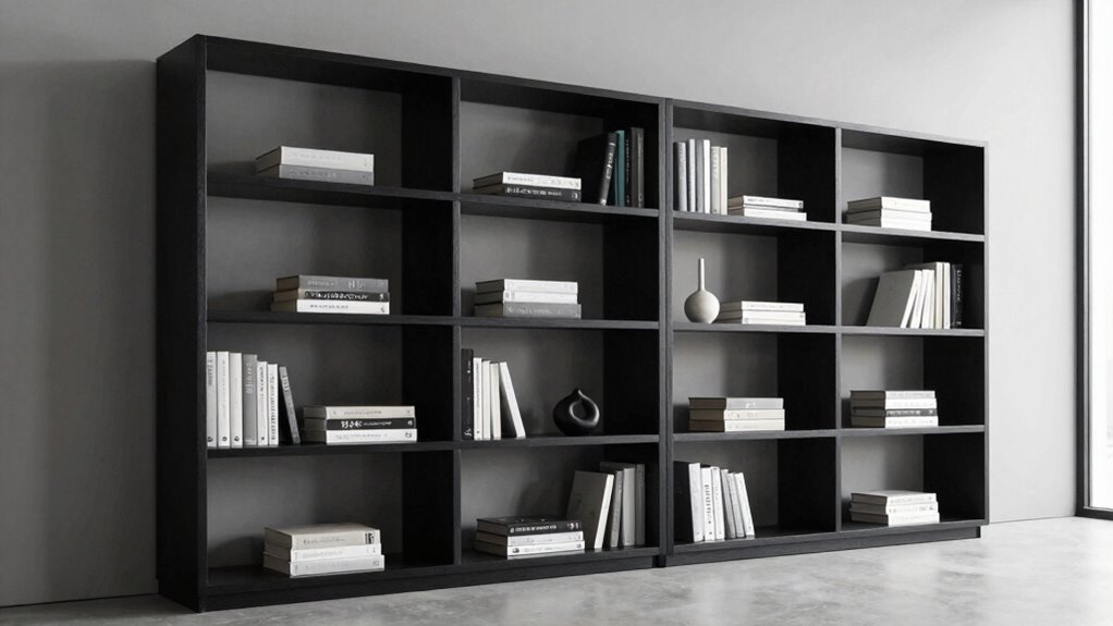 minimalist office bookshelf designs