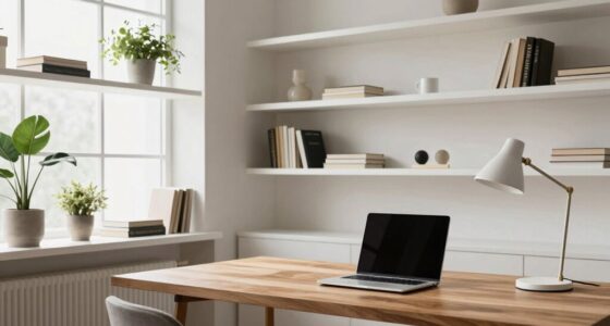 minimalist open shelving ideas