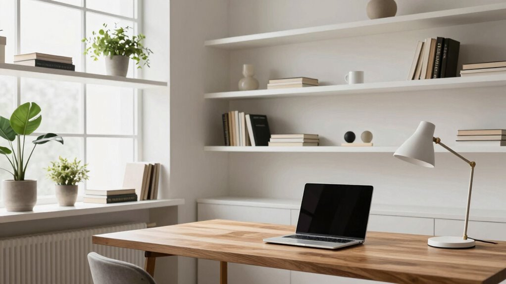 minimalist open shelving ideas